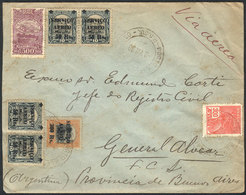 BRAZIL 9/AU/1930 PORTO ALEGRE - General Alvear (Argentina): Airmail Cover With - Andere & Zonder Classificatie
