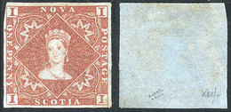 CANADA Sc.1, Mint No Gum, Wide Margins, Very Nice Example, Catalog Value US$3,5 - Unused Stamps
