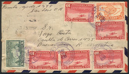 COSTA RICA Airmail Cover Sent From San José To Buenos Aires On 30/OC/1940 With - Costa Rica