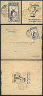 SPAIN "Cover Sent From Espinardo To Lubian On 30/NO/1948, Franked With Cinderel - Andere & Zonder Classificatie