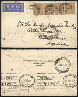 GREAT BRITAIN Airmail Cover Sent From Shotton To Buenos Aires On 26/OC/1934 By - Dienstzegels