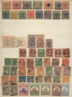 GREECE + CRETE Stockbook With Good Amount Of Interesting Stamps, Old And Modern - Andere & Zonder Classificatie