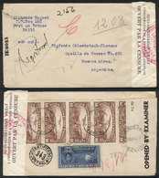 HAITI Registered Cover Sent From Port Au Prince To Buenos Aires On 29/FE/1944 W - Haïti