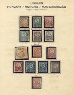 HUNGARY Collection On Schaubek Album Pages, Very Complete Between 1871 And 1960 - Andere & Zonder Classificatie