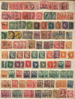 NEW ZEALAND Stockbook With Good Amount Of Interesting Stamps, Old And Modern, V - Andere & Zonder Classificatie