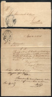 PERU "Entire Letter (with Handstamp Of Capitanía Del Puerto De Huanchuco) Of 14 - Peru