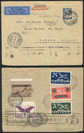 SWITZERLAND Airmail Cover Sent From Zürich To Buenos Aries On 16/JA/1931 Franke - Andere & Zonder Classificatie