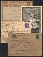 UKRAINE 1 Stationery Envelope + 2 Postal Cards + 1 Postcard, Mixed Quality, Int - Oekraïne