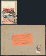 URUGUAY Large Fragment Of Parcel Post Cover Sent To Belgium On 2/JUN/1921, Fran - Uruguay