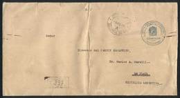 URUGUAY Cover (with Its Original Letter) Of The Zoo Of Montevideo Sent Stamples - Uruguay