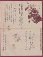 080917 BRETAGNE Folklore Breton - CERCLE CELTIQUE De NANTES Dessin H BOYER - PROGRAMME 1946 Danse Conte Mélodie Voilier - Bretagne