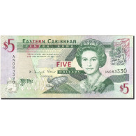 Billet, Etats Des Caraibes Orientales, 5 Dollars, 2008, Undated (2008), KM:47a - Caribes Orientales