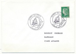 FRANCE - Enveloppe Affr 0,30 Cheffer - Oblit "Journée Des Lycées" - Salon De Provence 1973 - Matasellos Conmemorativos