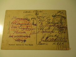 1934 BELGIUM BRUXELLES TO USSR RUSSIA GORKY MOSCOW , POSTAGE DUE PENALTY , ROCHEFORT  , OLD POSTCARD , KO - Postage Due