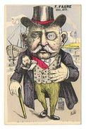 CPA ILLUSTRATEUR MILLE  F. FAURE 1895 1899  Caricature Politique - Mille