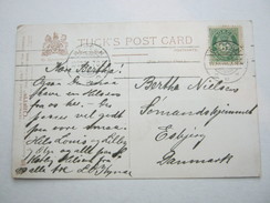 1906 ,  BERGEN  - Maschinenstempel Auf Karte - Lettres & Documents