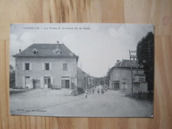 Corbelin - La Poste Et Avenue De La Gare - Corbelin