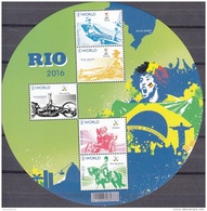 Belgique 2016 COB Bloc Feuillet 245 Neuf ** Cote (????) ?.?? Euro Jeux Olympiques Rio - 2002-… (€)