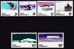 Ross Dependency 1972 Sc L9-14 Mint Never Hinged - Ongebruikt