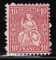 SWITZERLAND  Scott # 62* F-VF MINT LH - Neufs