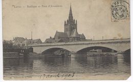 CPA 38 ( Isere ) - LAVAL - Basilique Et Pont D'Avesnieres - Laval
