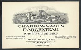 +++ CPA - Charbonnages D'Argenteau - S.A. à TREMBLEUR - Pub Publicité  // - Blégny