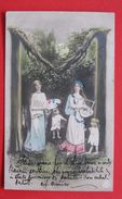 IDYLL WITH KIDDS , HAND PAINTED 1906 - Scènes & Paysages