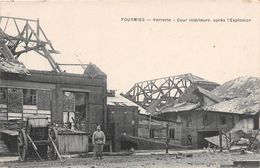 FOURMIES - Verrerie - Cour Intérieure, Après L'explosion - Fourmies