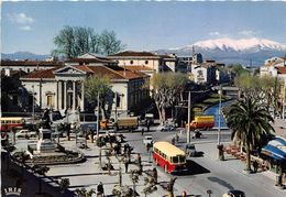 66-PERPIGNAN- PLACE ARAGO , LES QUAIS DE LA BASSE - Perpignan