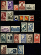 FRANCE - ANNEE COMPLETE 1946 - YT 748 à 771 ** - 24 TIMBRES NEUFS ** - 1940-1949