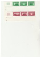 ANDORRE - EUROPA DE 1984  - N° 329-330  EN BANDE DE 3  NEUF BORD DE FEUILLE AVEC COIN DATE  XX  COTE : 42 € - Unused Stamps