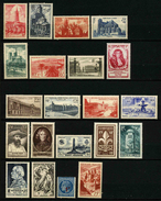 FRANCE - ANNEE COMPLETE 1947 - YT 772 à 792 ** - 21 TIMBRES NEUFS ** - 1940-1949