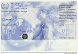 Turkey; International Response Coupon - Entiers Postaux