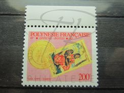 VEND BEAU TIMBRE DE SERVICE DE POLYNESIE FRANCAISE N° 25a +BDF , XX !!! - Dienstmarken