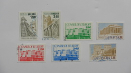 France : 7  Timbres  Service   Oblitérés - Oblitérés