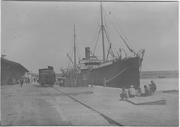 PHILIPPEVILLE (Algérie) Acienne Photographie Port Paquebot La Ville De Bone Beau Plan Vers 1900-10 - Skikda (Philippeville)
