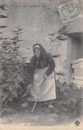 Thème : Jardinage :   Types Des Charentes .Femme Faisant Du Jardinage     (voir Scan) - Bauern