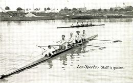 CPA (sport Nautique Aviron)    Skiff A Quatre   ( Boite 14) - Rowing