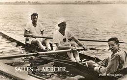 CPSMPF (sport Nautique  ) SALLES ET MERCIER  ( Boite 14) - Aviron