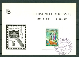 Belg. 1432 British Week In Brussels 29-9-67  7-10-67 - 1961-1970