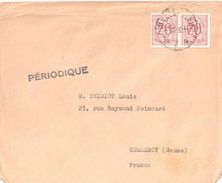 4074 Belgique Imprimé PERIODIQUE Destination France Commercy Meuse 20 C Lion Blason Ob 1 12 1952 - Storia Postale