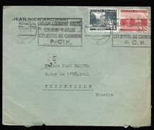 Lettre De  Varsovie   De   Mars    1936   Vers  Thionville - Brieven En Documenten