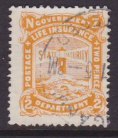 New Zealand 1946-47 Life Insurance Lighthouse Sc OY26 Used - Fiscaux-postaux