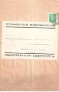 4069 FRANKFURT AM MAIN Imprimé Druksache 5 Pf GruneStampel 19 3 1931 Nach Frankreich Commercy Meuse - Covers & Documents