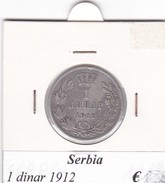 SERBIA  1 DINAR   ANNO 1912  COME DA FOTO - Servië