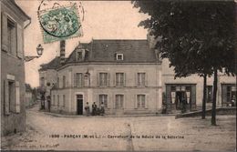 ! [49] Old Postcard Parcay, Maine Et Loire, Route De La Selerine, 1907 - Other & Unclassified