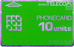 Phonecard British TELECOM, 10 Units (T.401) - BT Cartes Mondiales (Prépayées)