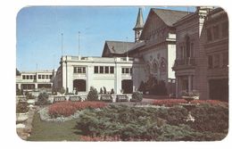 Louisville - Beautiful Flower Beds At The Entrance Of Famous Churchill Downs - 1954 - Rounded Corners - Louisville