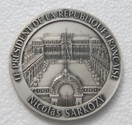 Médaille Uniface De La République Française NICOLAS SARKOZY - Royaux / De Noblesse