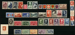 FRANCE - ANNEE COMPLETE 1949 - YT 823 à 862 ** - 42 TIMBRES NEUFS ** - 1940-1949